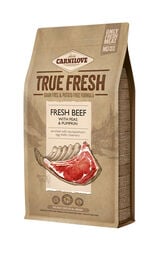 Carnilove - Croquettes True Fresh Adult au Bœuf pour Chiens - 1,4Kg