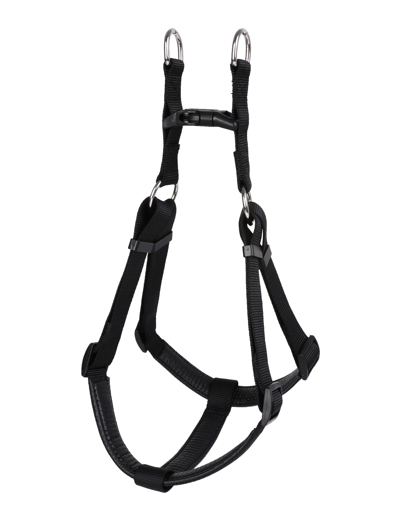 Animalis - Harnais Basic Confort Noir pour Chien - T4 40mm et 96/120cm Image num&eacute;ro 2