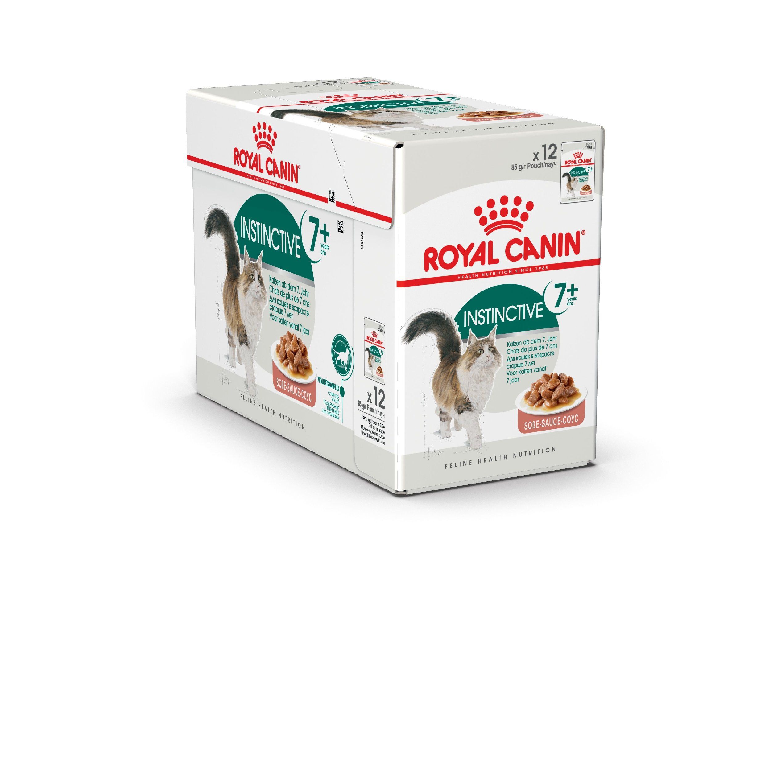 Royal Canin - Sachets Instinctive 7+ en Sauce pour Chat - 12x85g Image num&eacute;ro 1