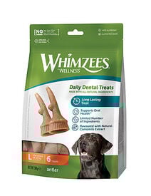 Whimzees - Sachet Antler - L 6 Pcs
