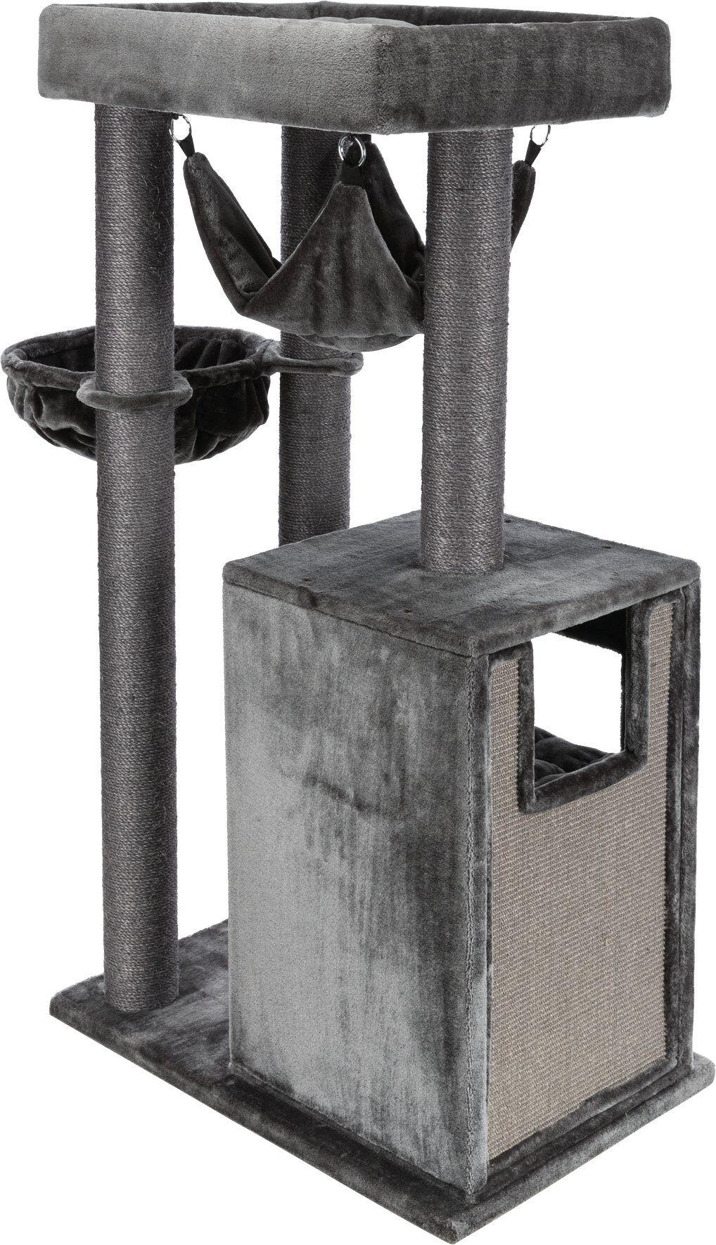 Trixie - Arbre &agrave; Chat XXL Amadeus Anthracite pour Chat - 163cm Image num&eacute;ro 9