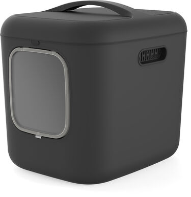 Rotho - Maison de Toilette Biala XL pour Chat - Anthracite