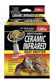 Zoomed - Ampoule chauffante céramique infrarouge