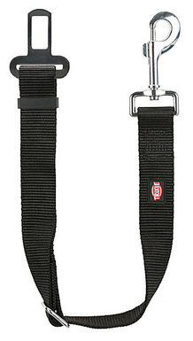 Trixie - Ceinture de sécurité pour harnais voiture, M–L: 45–70 cm/30 mm, noir