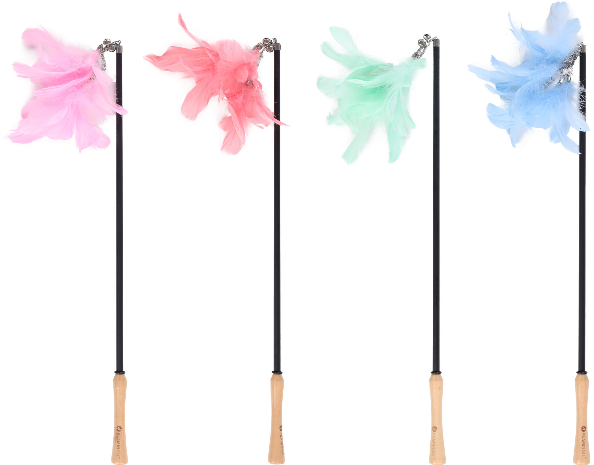 Flamingo - Canne &agrave; P&ecirc;che Nimmy pour Chats - 186cm Image num&eacute;ro 3