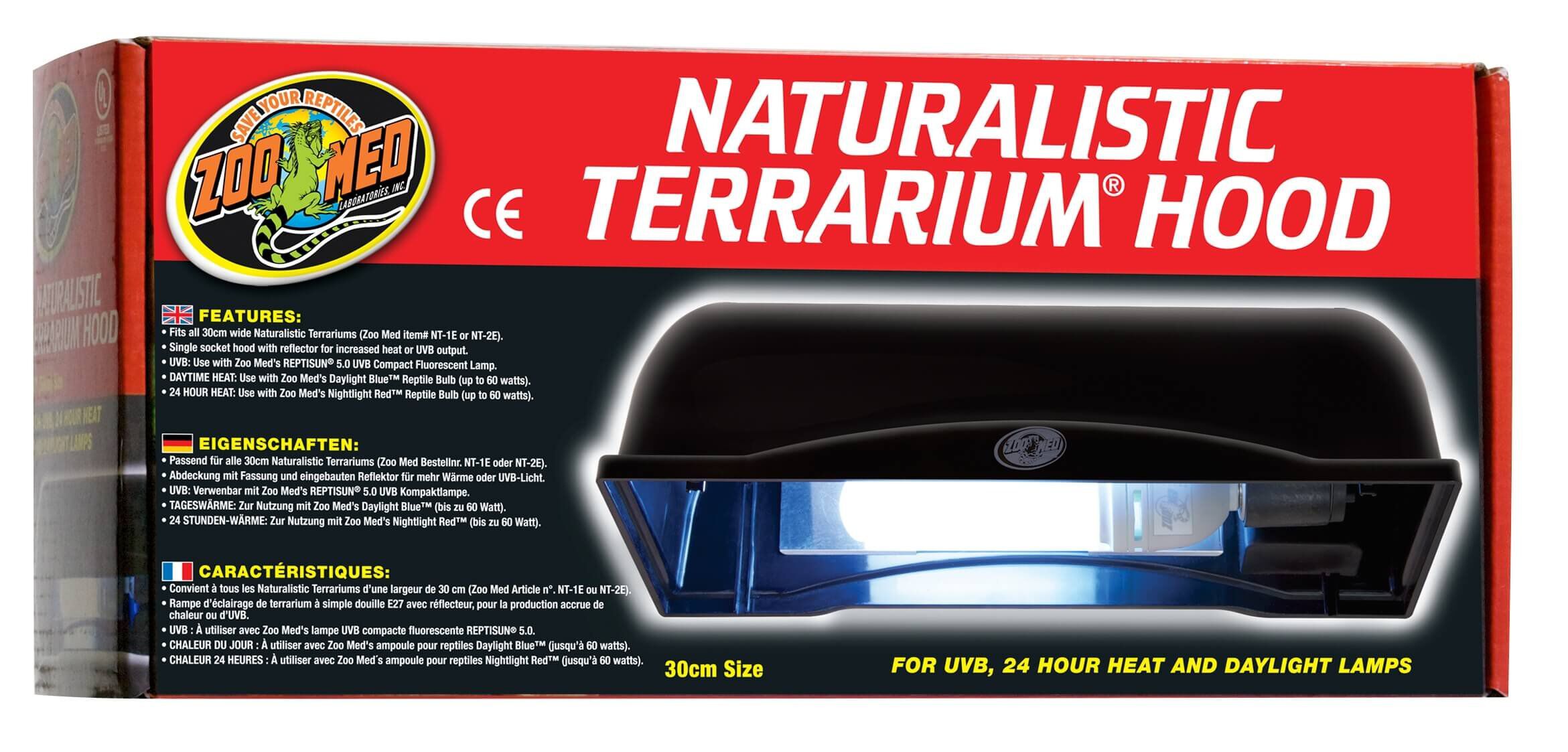 Zoomed - Rampe Eclairage pour Terrarium - 60w Image num&eacute;ro 1