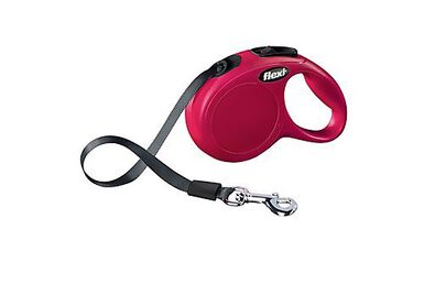 Flexi - Laisse Classic avec Sangle pour Chien - Rouge