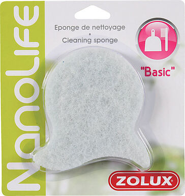 Zolux - Éponge de Nettoyage - Blanche