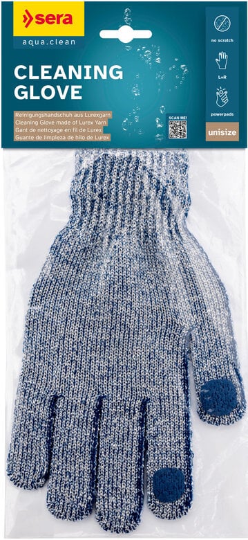 Sera - Gant de Nettoyage Cleaning Glove Image numéro 1 Sera - Gant de Nettoyage Cleaning Glove Image numéro 1