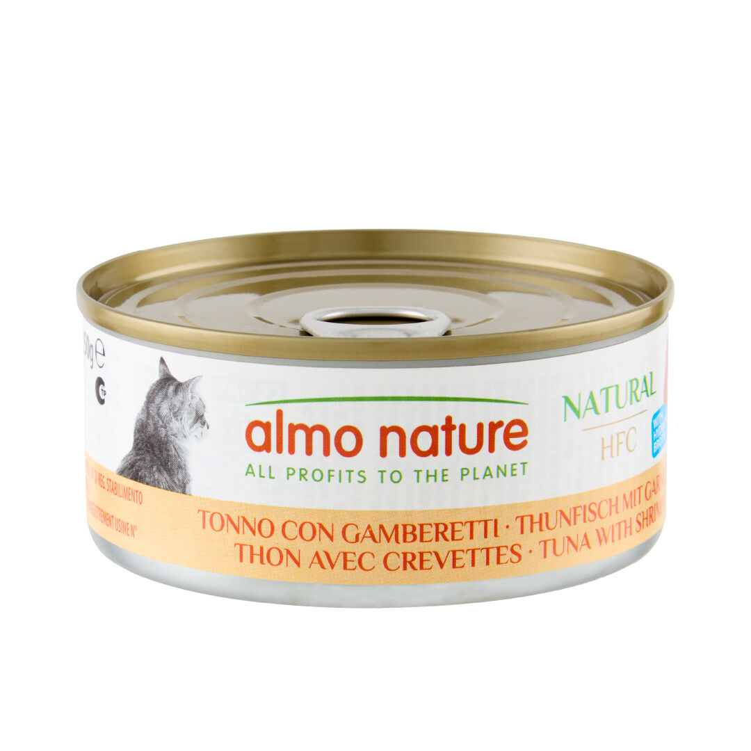 Almo Nature - P&acirc;t&eacute;e Hfc Natural Thon Et Crevettes -150g Image num&eacute;ro 1