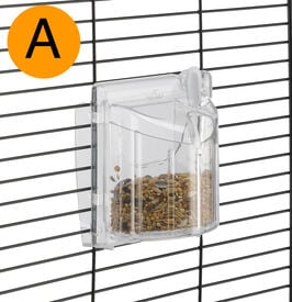 Ferplast - Cage Rekord 2 pour Oiseaux Exotiques - Bleu