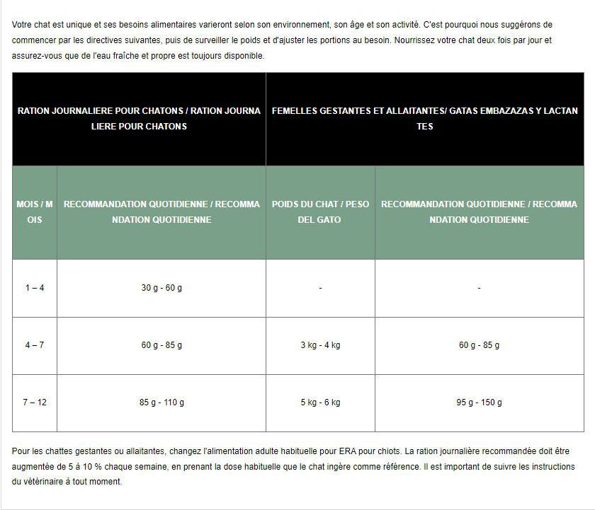 Era - Croquettes Sans C&eacute;r&eacute;ales Poulet et Dinde pour Chatons - 3kg Image num&eacute;ro 4