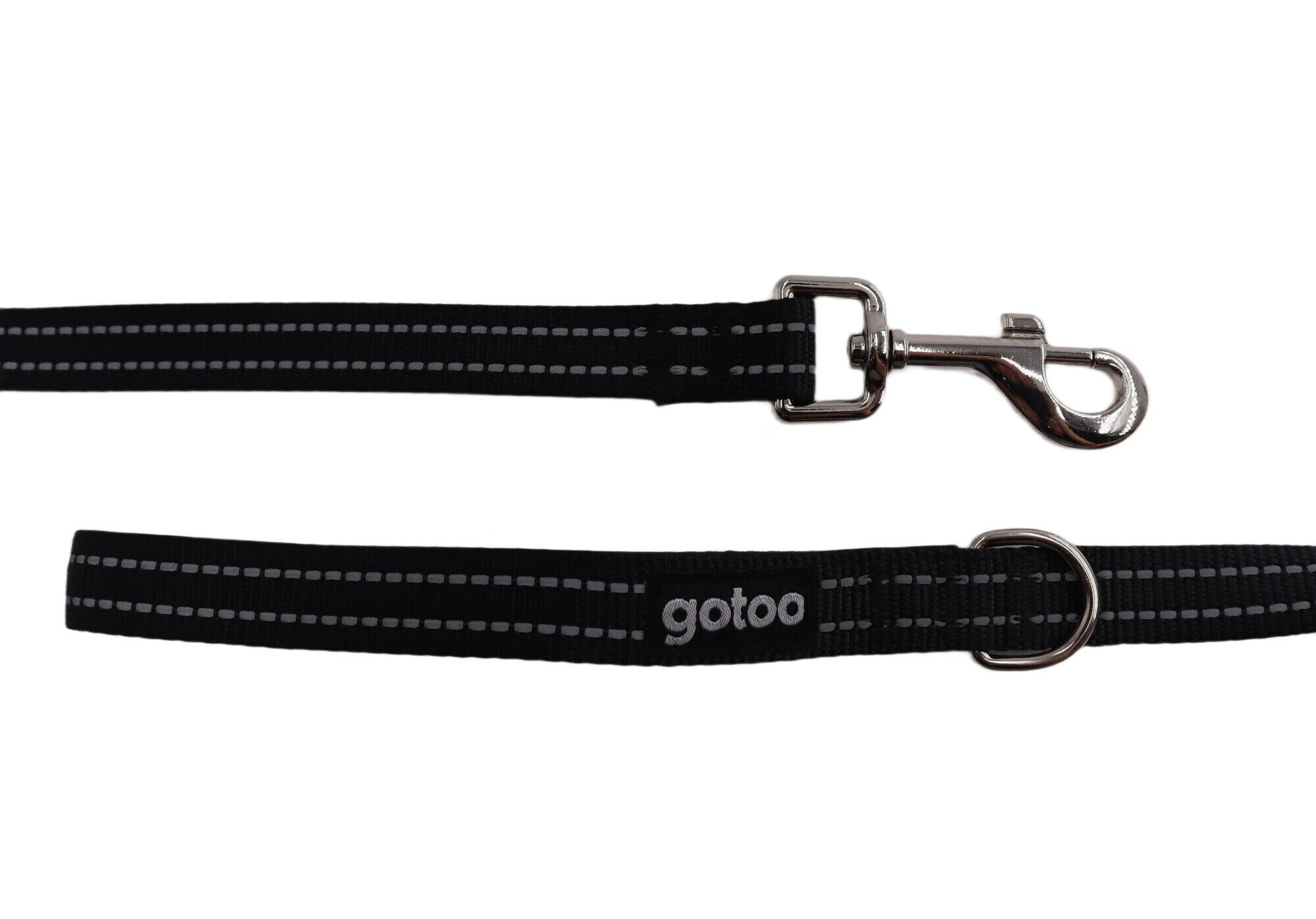 Gotoo - Laisse Premium Essentials Noire pour Chien Image num&eacute;ro 4