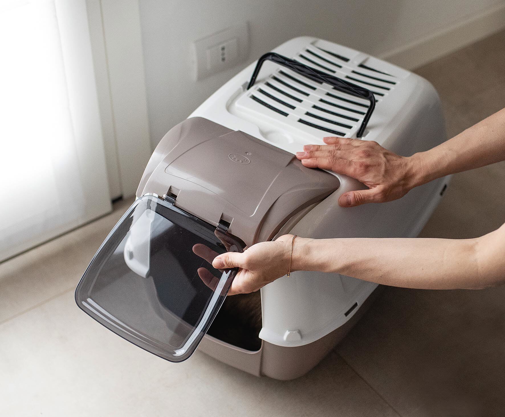 Ferplast - Maison de Toilettes Prima Cabrio - Bleu Image num&eacute;ro 2