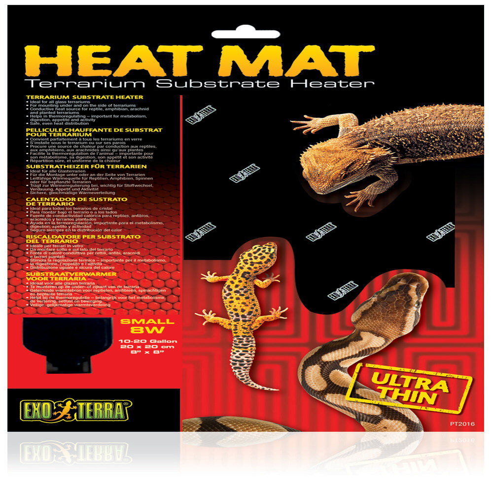 Exo Terra Heat Mat Plaq Chauffante 8W Image num&eacute;ro 1