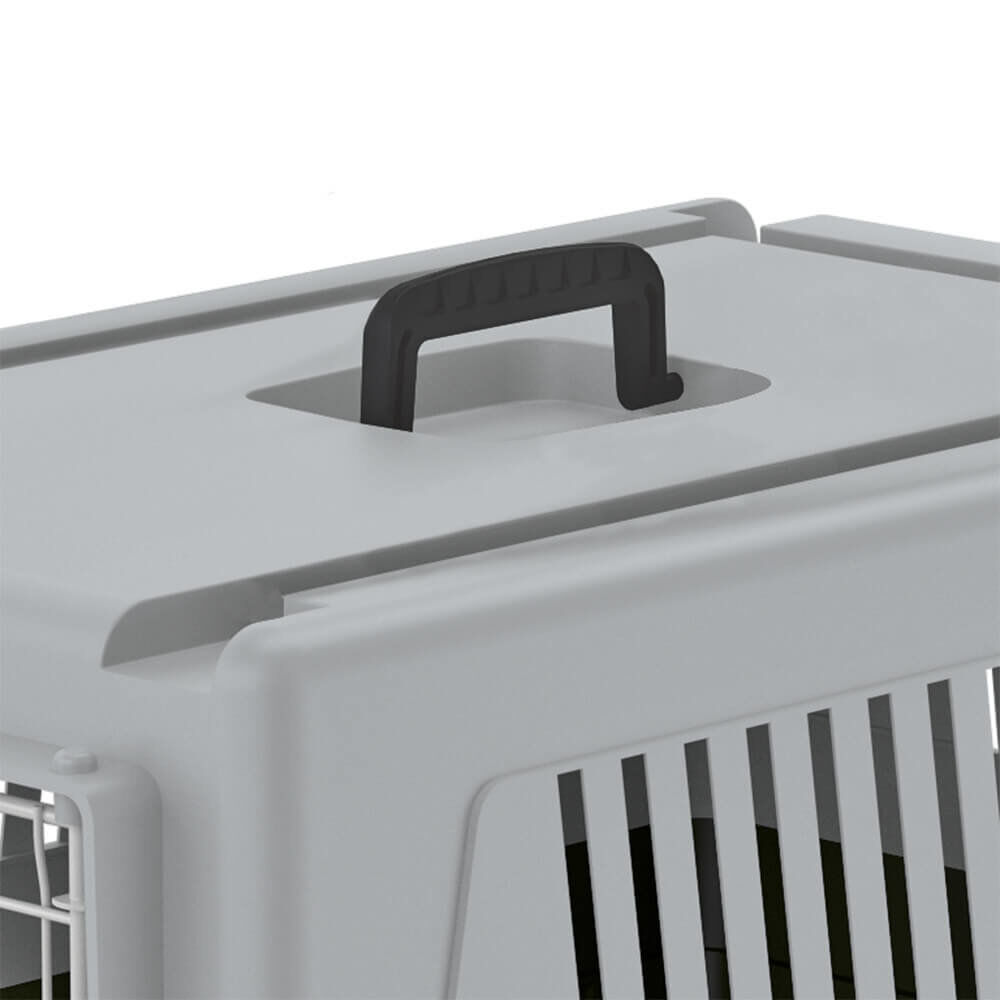 Ferplast - Panier de Transport Atlas 40 en Plastique - Gris Image num&eacute;ro 4