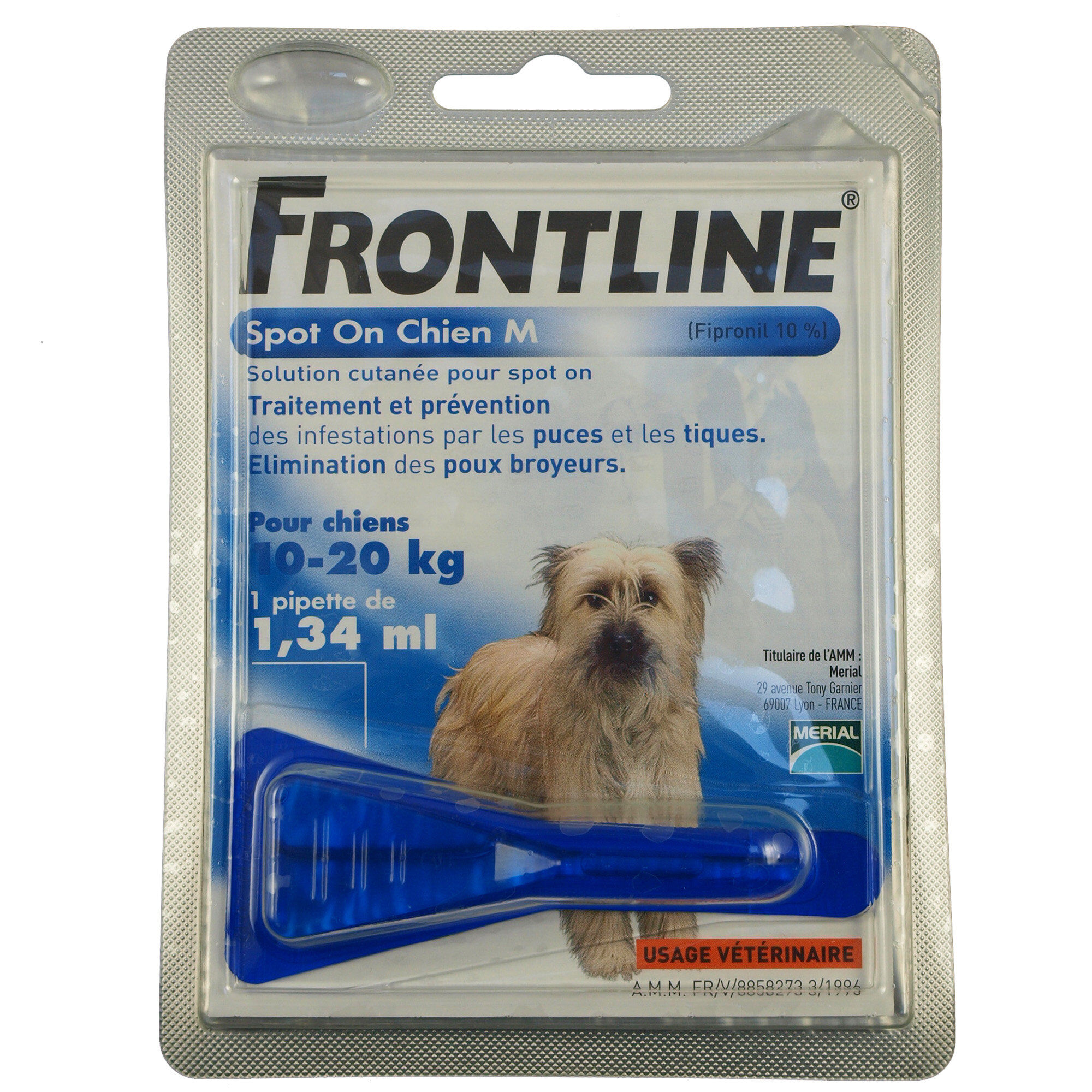 Frontline - Pipette Antiparasitaire pour Chien de 10 &agrave; 20Kg - 1,34ml Image num&eacute;ro 1