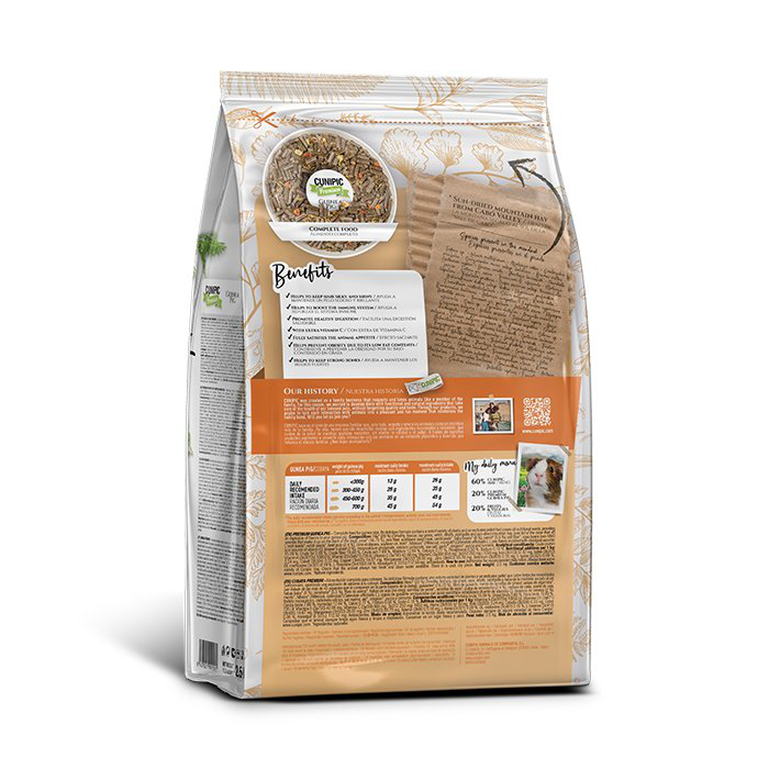 Cunipic - Aliment Guinea Pig Natural pour Cochon d'Inde - 2,5Kg Image num&eacute;ro 2
