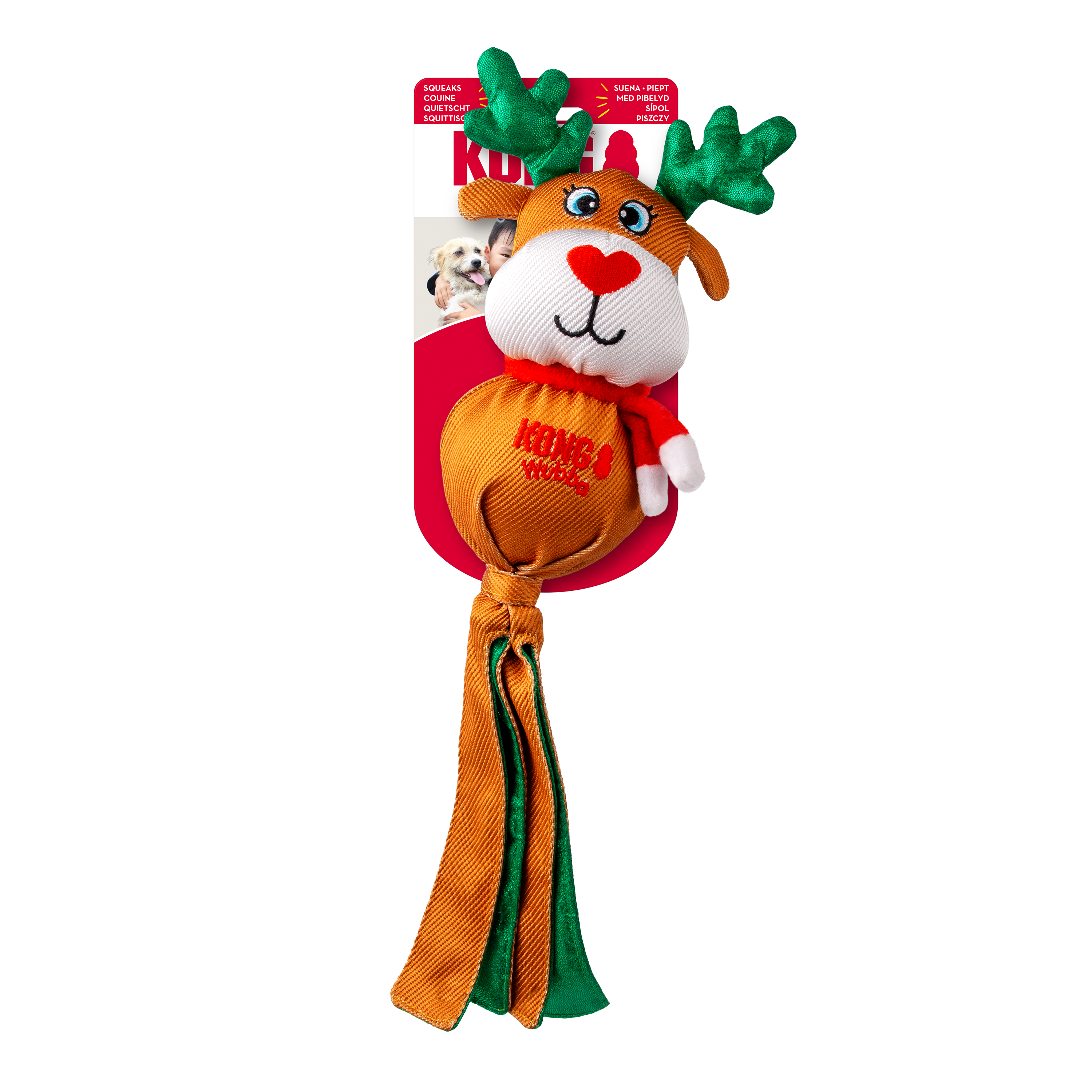Kong - Jouet Holiday Wubba Assorted - L Image num&eacute;ro 2