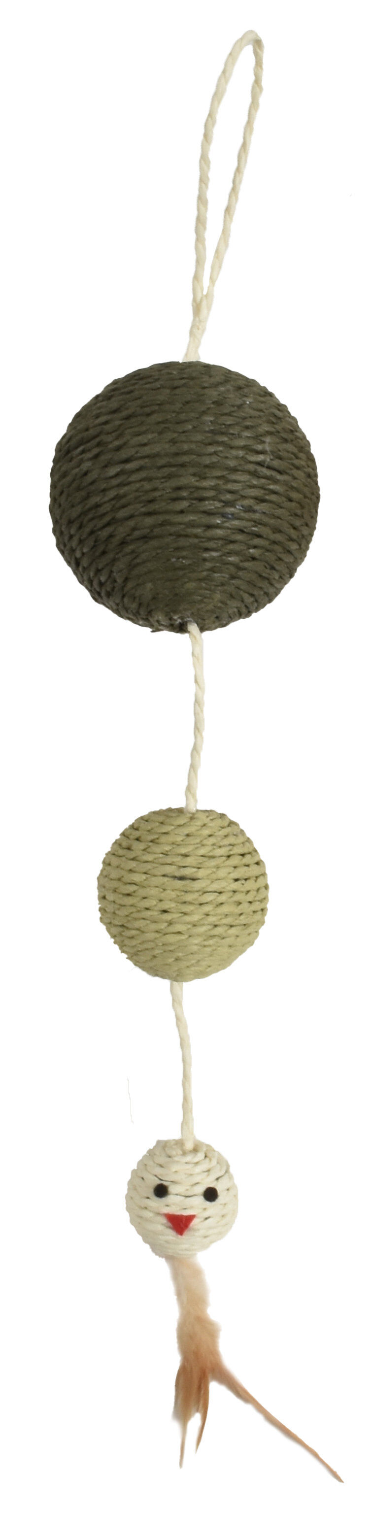 Bobby - Griffoir Plume Vert pour Chats - 57cm Image num&eacute;ro 1