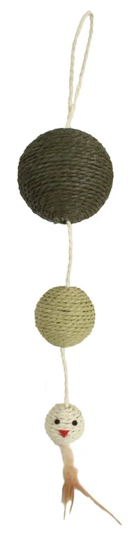 Bobby - Griffoir Plume Vert pour Chats - 57cm Image numéro 1 Bobby - Griffoir Plume Vert pour Chats - 57cm Image numéro 1