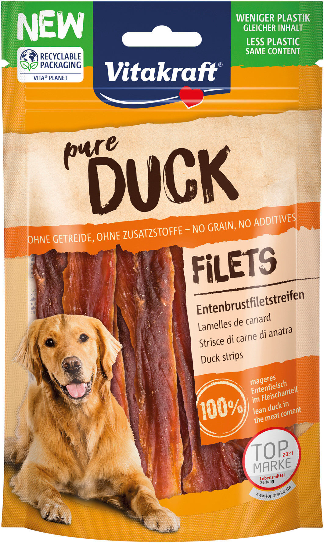 Vitakraft - Duck Aiguillettes de Canard - 80g Image num&eacute;ro 1