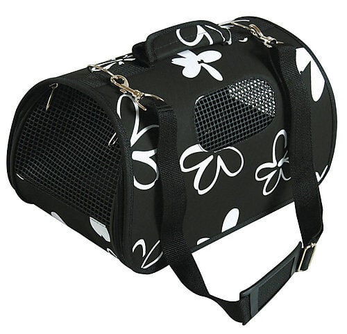 Zolux Panier de Transport Flower Noir pour Chien Animalis