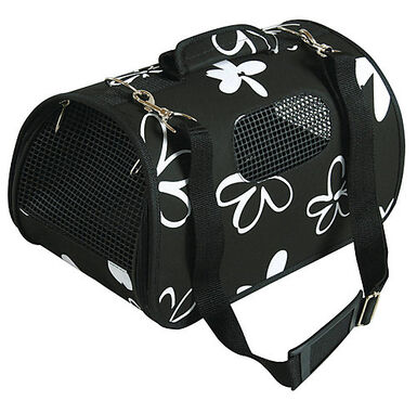 Zolux - Panier de Transport Flower Noir pour Chien