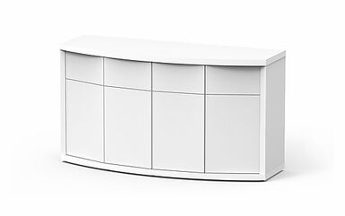 Aquatlantis - Meuble SUBLIME HORIZON 150 Blanc pour Aquarium - 150x54x83cm