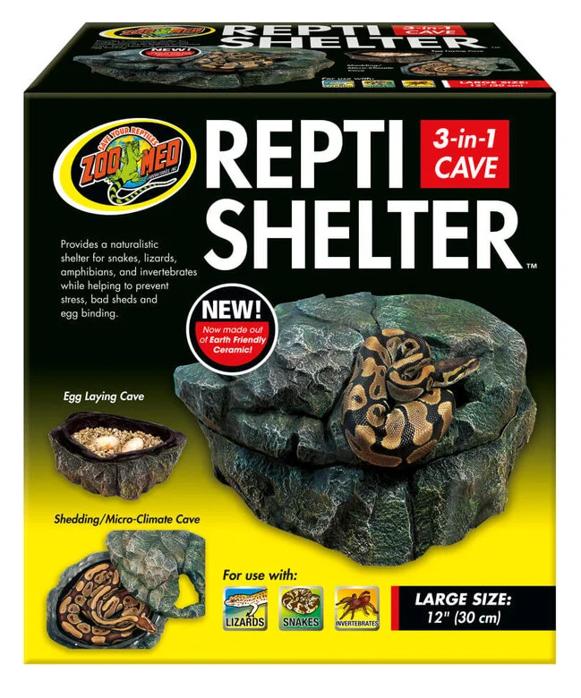 Zoomed - Grotte Repti Shelter pour Reptiles - L Image numéro 1 Zoomed - Grotte Repti Shelter pour Reptiles - L Image numéro 1