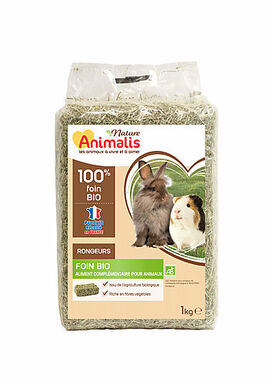 Animalis Nature - Foin BIO pour Rongeurs - 1Kg