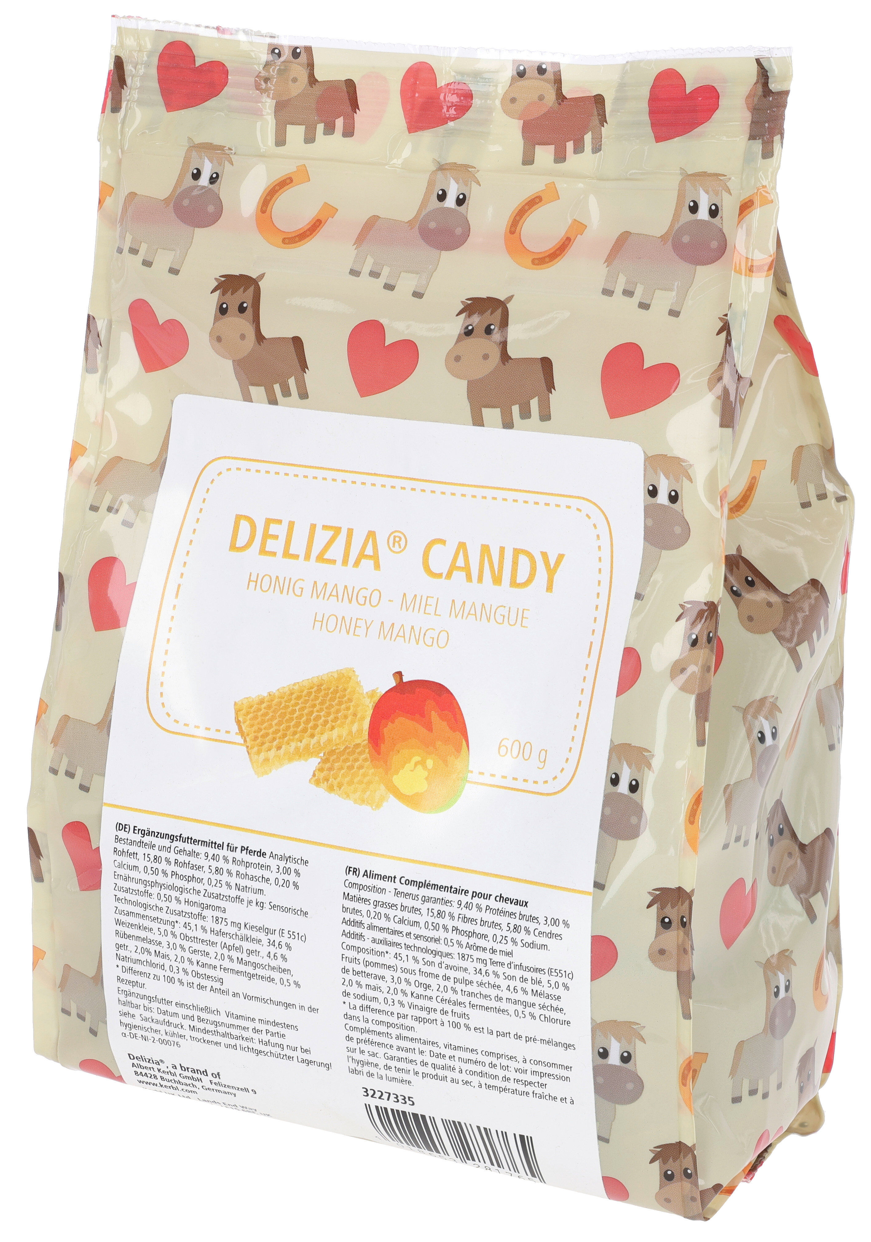 Delizia - Friandises Candy miel/mangue - 600g Image num&eacute;ro 1