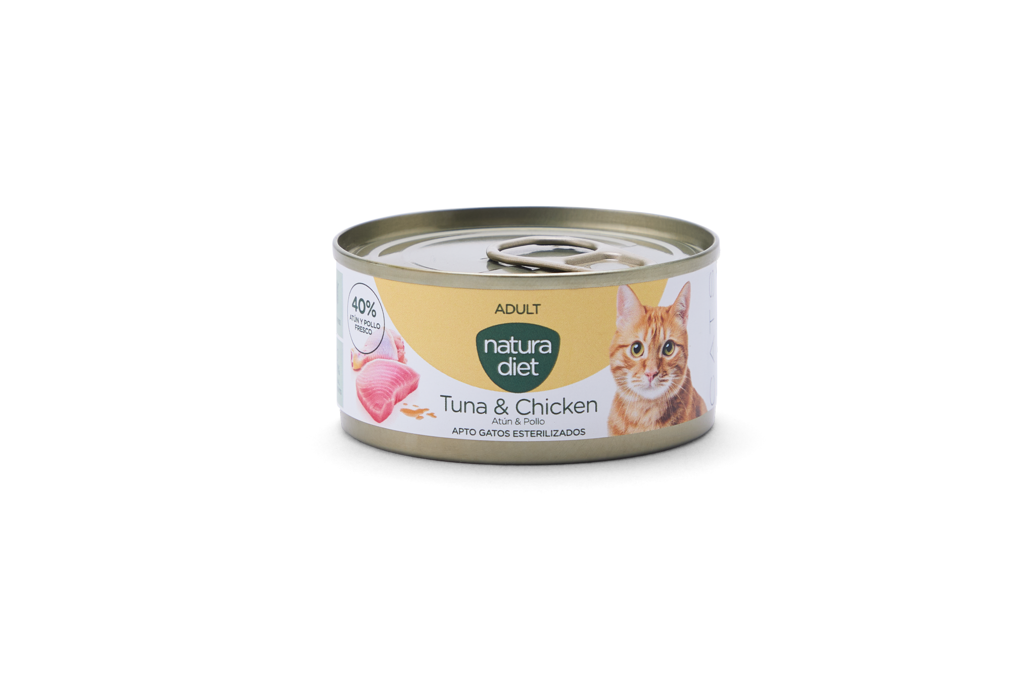 Natura Diet - P&acirc;t&eacute;e Thon et Poulet pour Chats - 85g Image num&eacute;ro 1