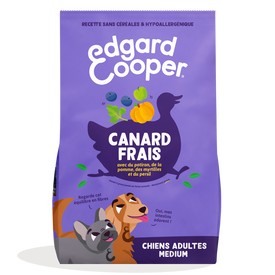 Edgard & Cooper - Croquettes Medium Sans C&eacute;r&eacute;ales au Canard Frais Chiens Adultes