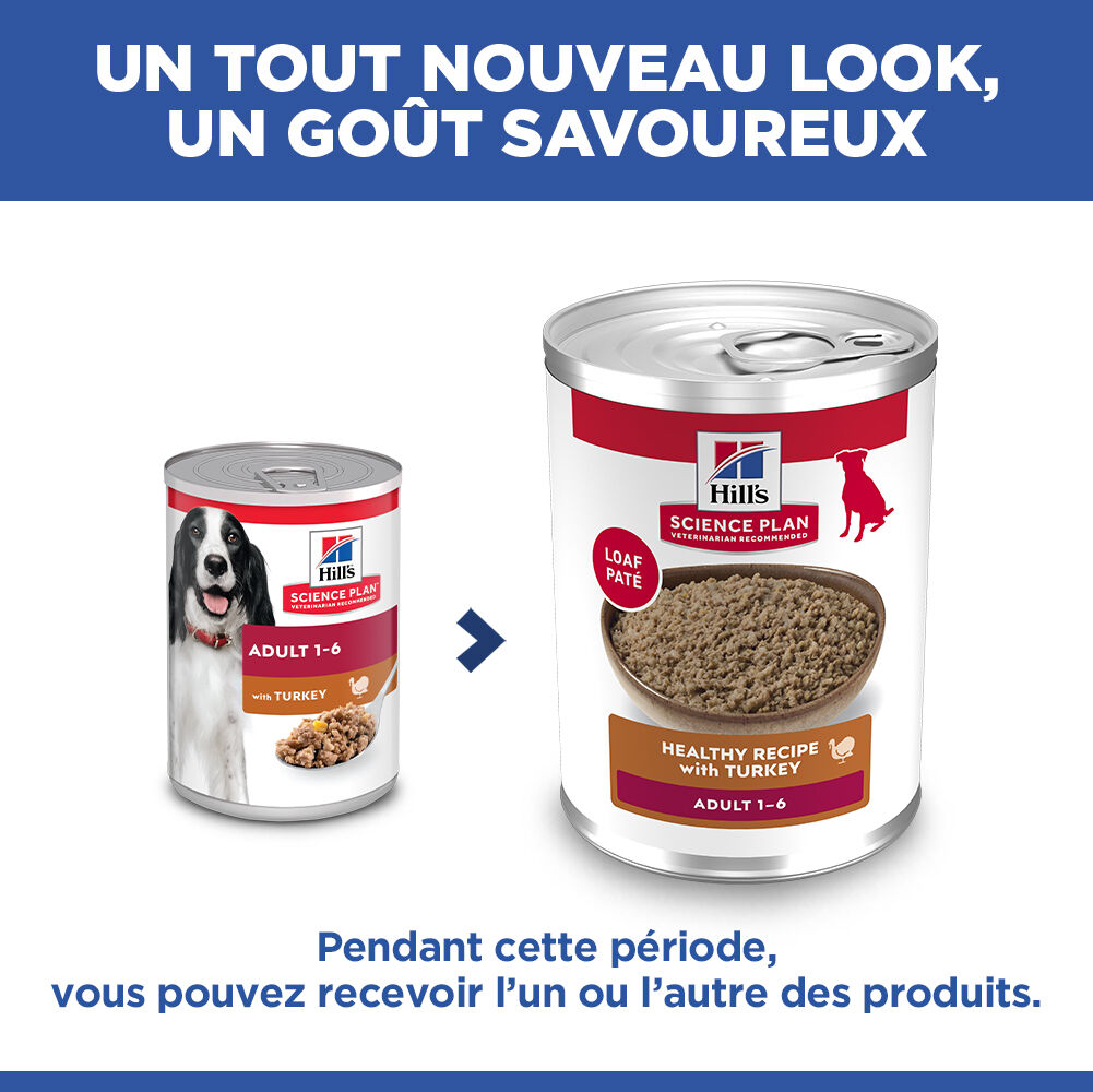 Hill's Science Plan - Adult Boite Pour Chien A La Dinde  - 370g Image num&eacute;ro 4