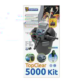 Superfish - Kit 3 en 1 TopClear 5000 pour Bassin