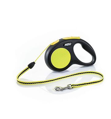 Flexi - Laisse New Neon avec Cordon de 5m pour Chien S