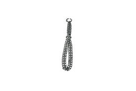 Collier en Chaîne Semi-étrangleur 2 Rangs pour Chien