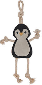 Kerbl - Jouet Pingouin en cuir pour Chiens - 43x20x3cm