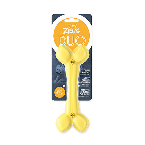 Zeus Duo Os jaune noix de coco - 18 cm Image num&eacute;ro 1