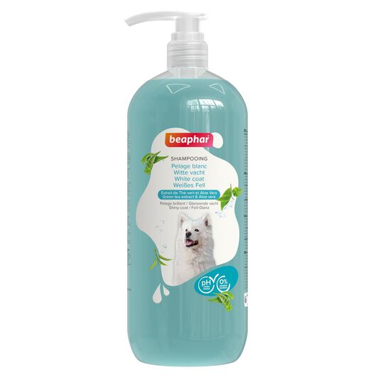 Beaphar - Shampooing Essentiel pelage blanc pour chien -  1L image number null