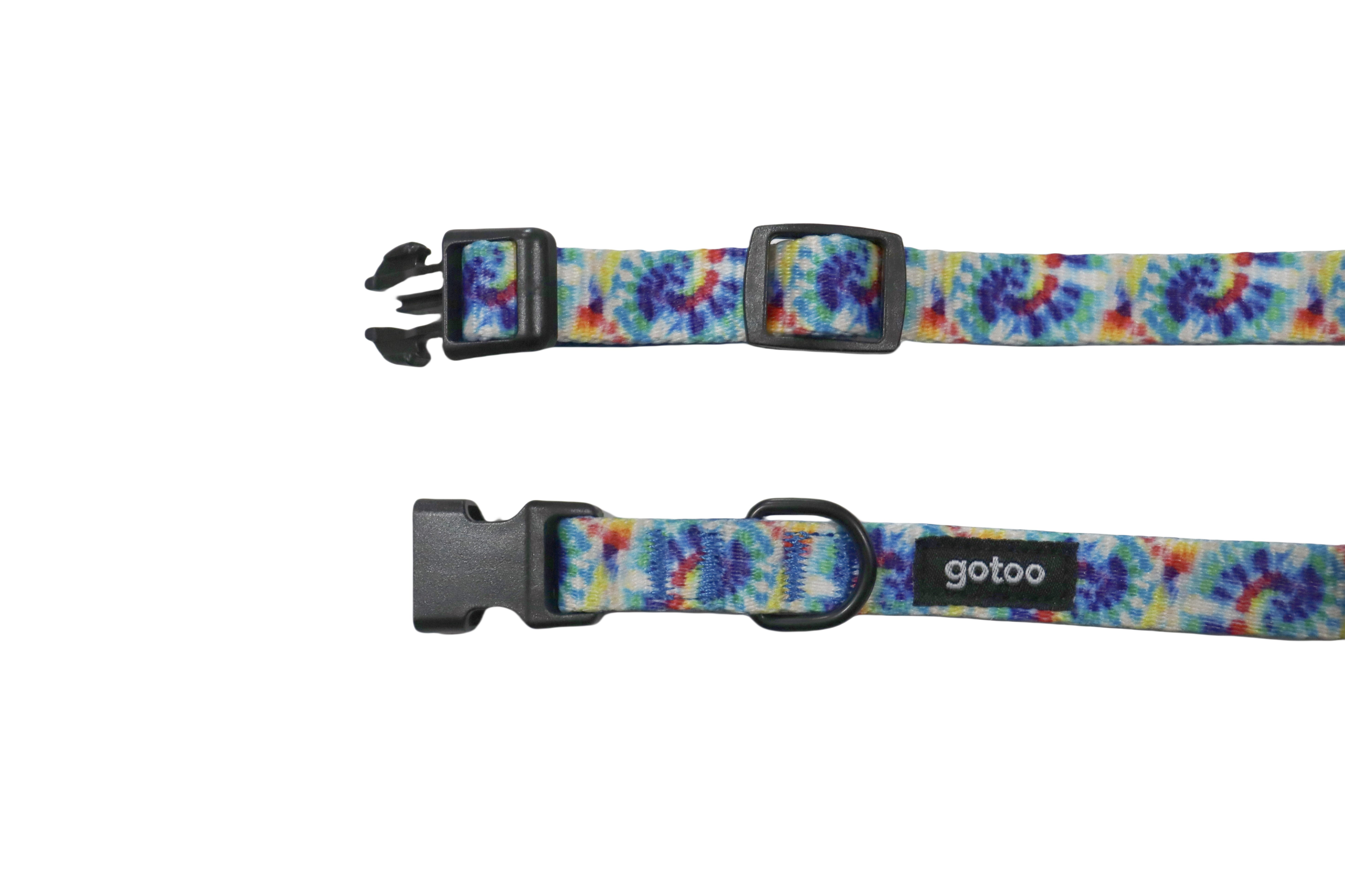 Gotoo - Collier &agrave; Motif Bleu pour Chien - XL Image num&eacute;ro 2