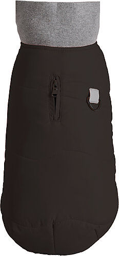 Bobby - Manteau Contraste Noir pour Chiens -  25cm/XS Image num&eacute;ro 1