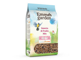 Emma's Garden - Aliment Insect & Fruit Mix pour Oiseaux - 1,1Kg