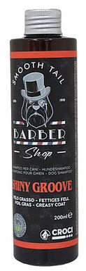 Croci - Après-Shampoing BARBERSHOP Shiny Groove Poil Gras pour Chien - 200ml