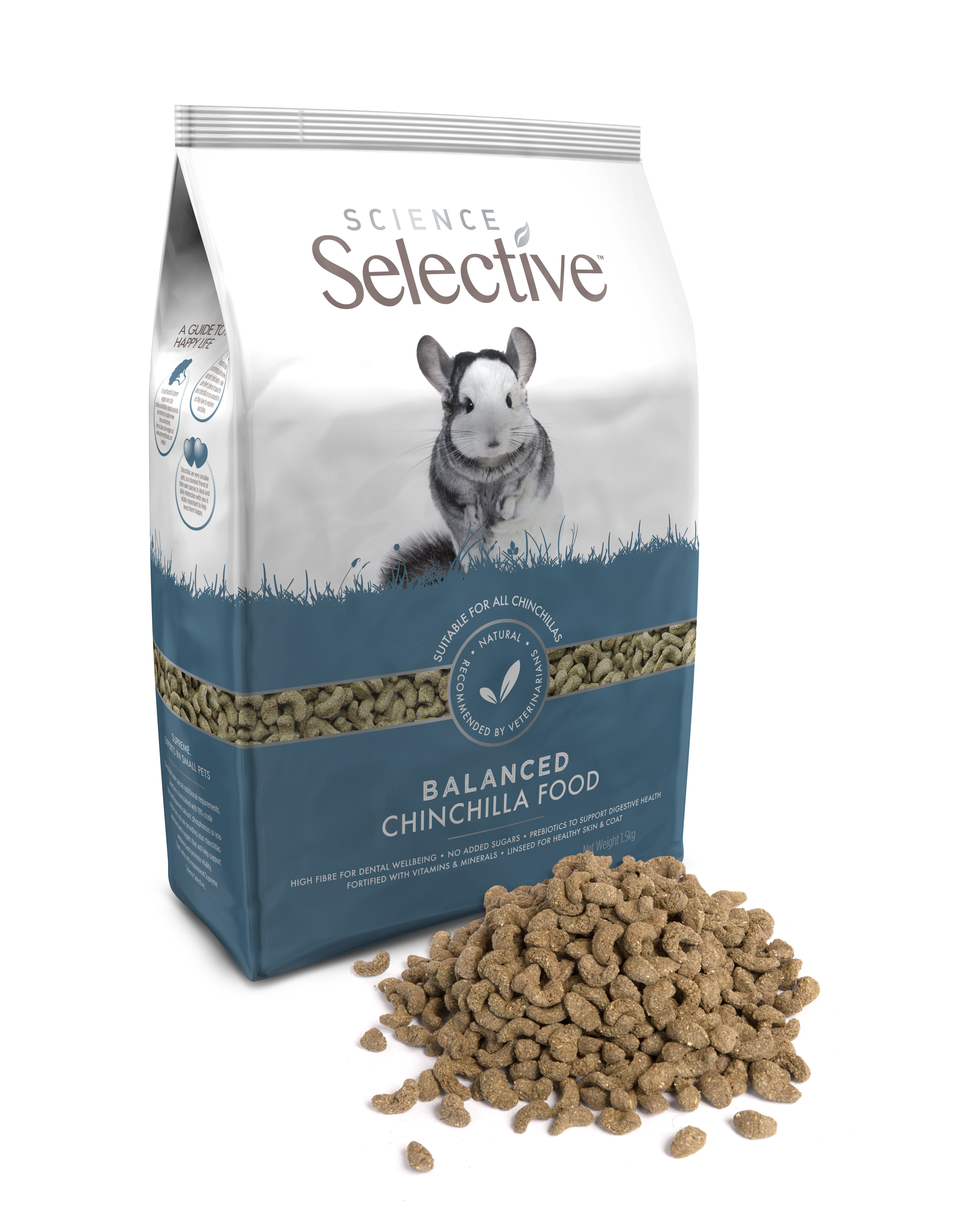 Supreme Science - Aliments Selective pour Chinchilla - 1,5Kg Image num&eacute;ro 3