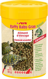 Sera - Aliments d'Élevage en Granulés Raffy Baby-Gran pour Tortues Aquatiques - 100ml