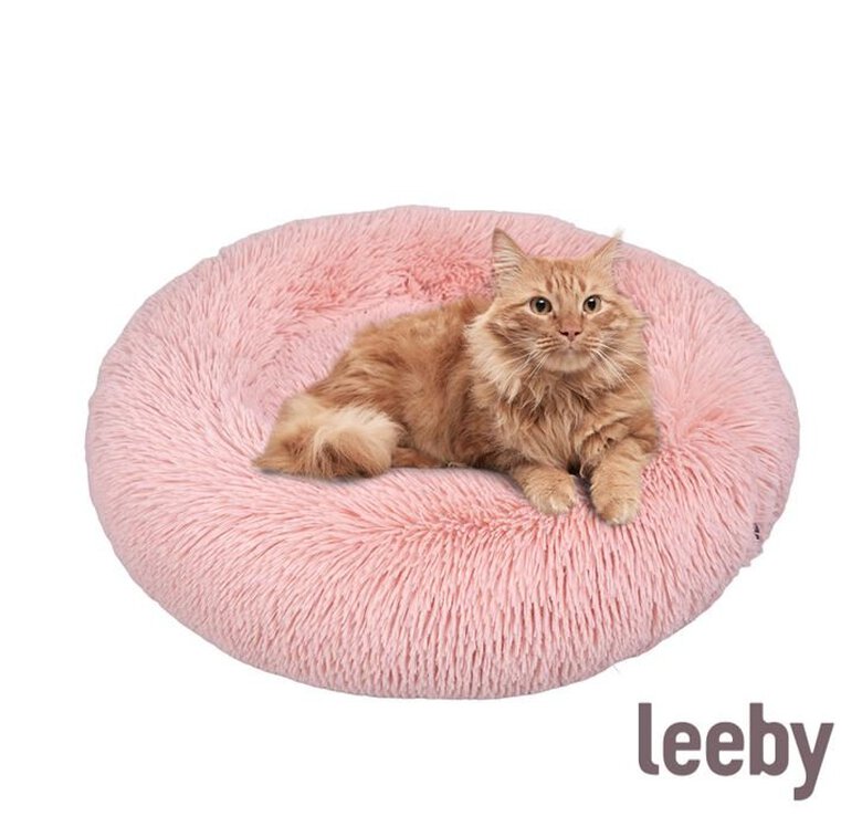 Leeby - Donut Extra Doux pour Chats - Rose Image numéro 1 Leeby - Donut Extra Doux pour Chats - Rose Image numéro 1