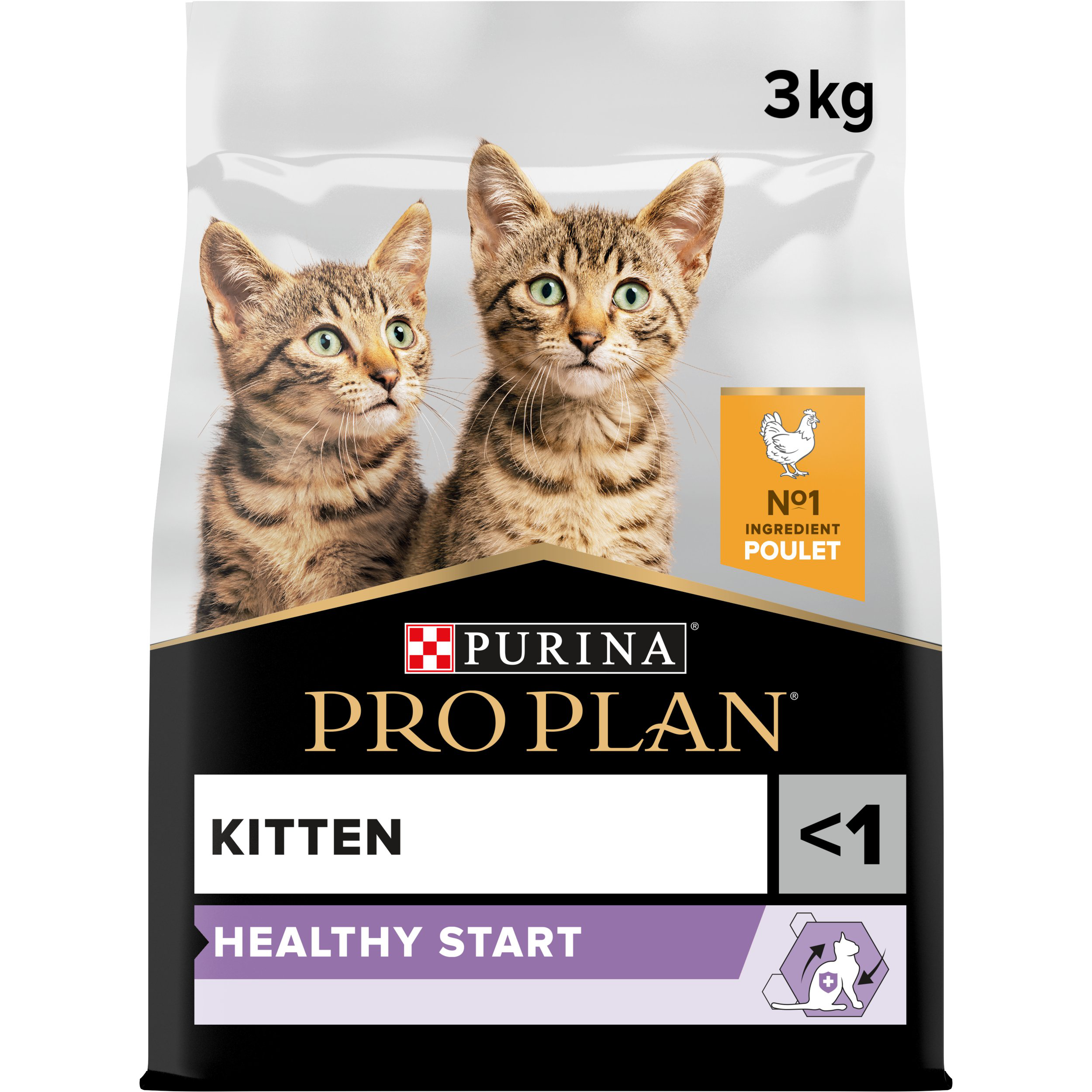 Pro Plan - Croquettes Junior au Poulet pour Chaton - 3Kg Image num&eacute;ro 5