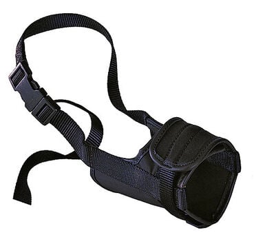 Ferplast - Muselière en Nylon Noir Safe